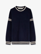 Golden Goose Men's Journey Cotton Knit Sweater Blue