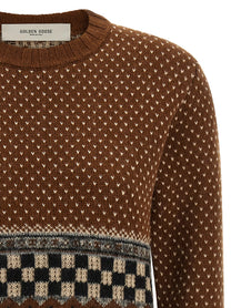 Golden Goose Journey Jacquard Sweater Brown