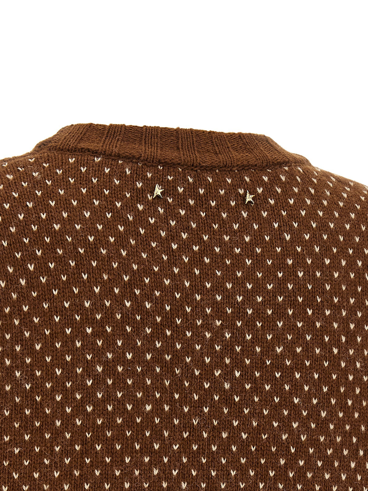 Golden Goose Journey Jacquard Sweater Brown