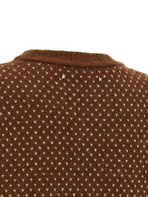 Golden Goose Journey Jacquard Sweater Brown