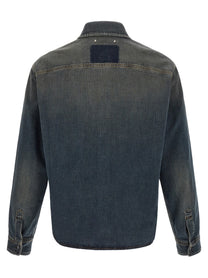 Golden Goose Journey Roger Denim Shirt Blue