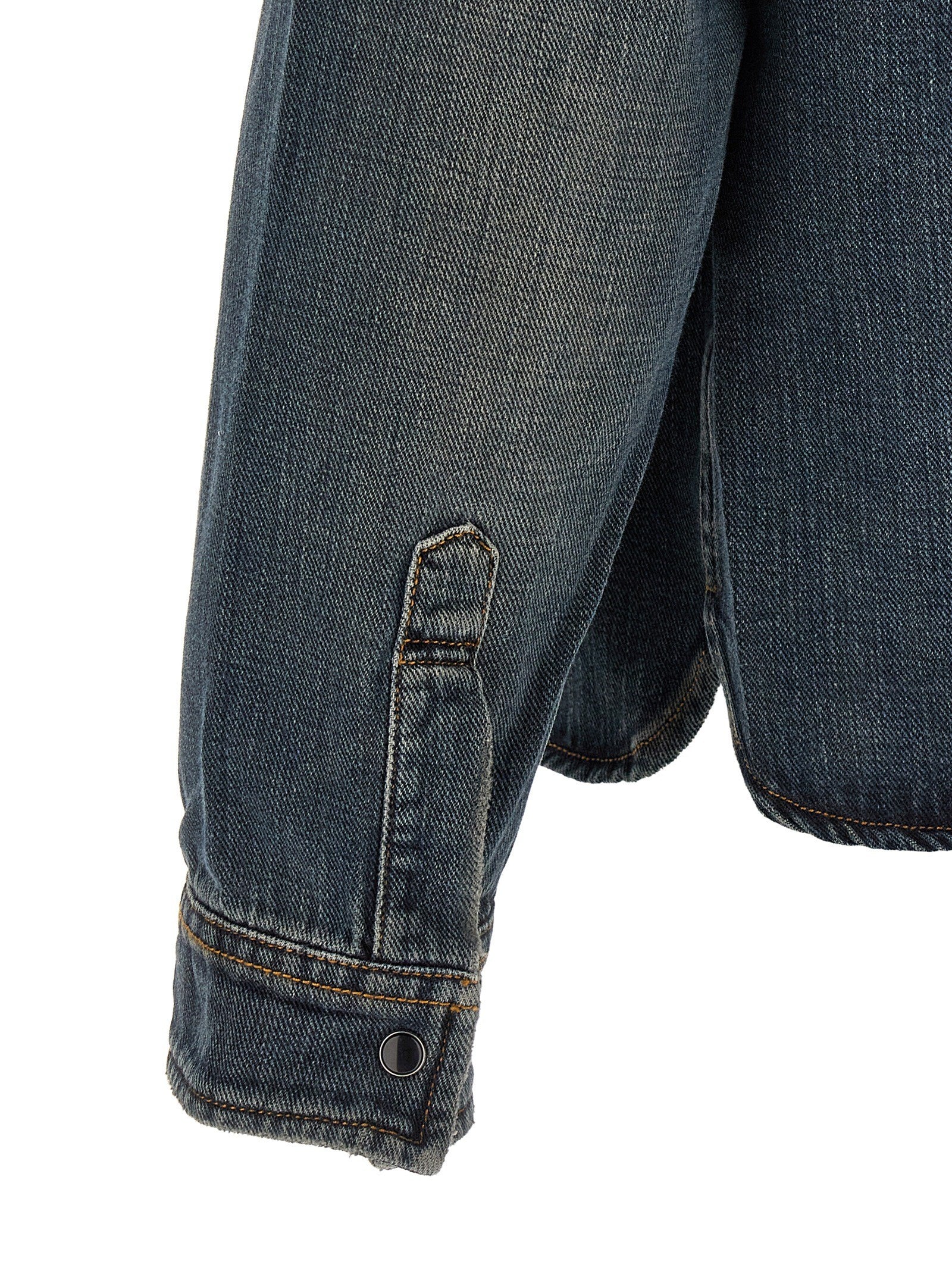 Golden Goose Journey Roger Denim Shirt Blue
