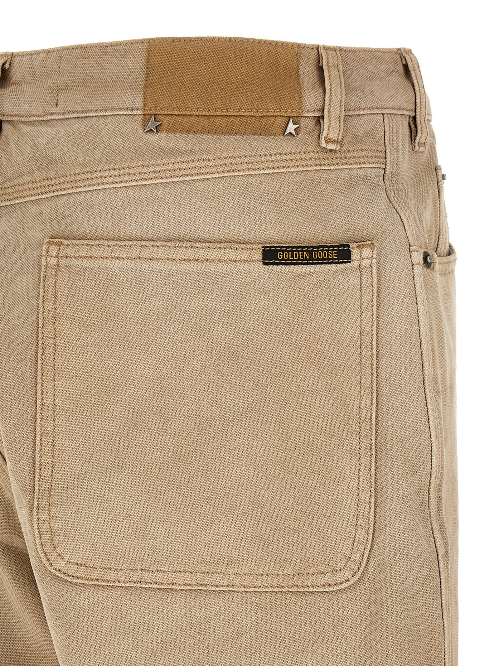 Golden Goose Journey Russell Trousers Beige