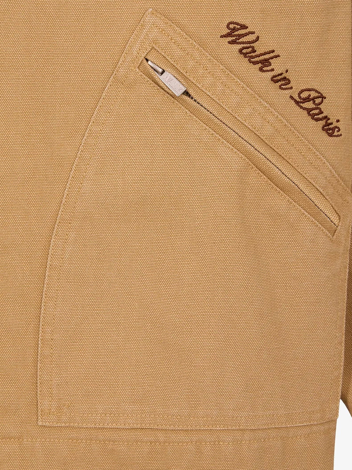 Walk In Paris Men's Journeyman Canvas Jacket Beige
