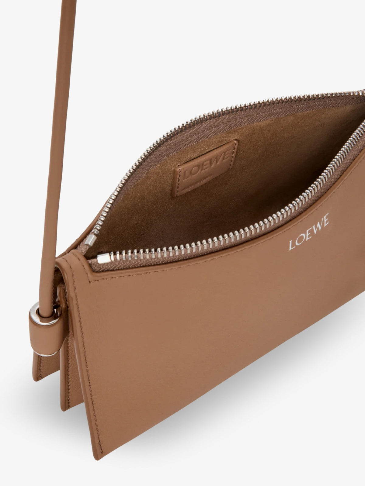 Loewe Women's Joya Leather Shoulder Bag Brown, view 4