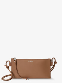 Loewe Women's Joya Leather Shoulder Bag Brown