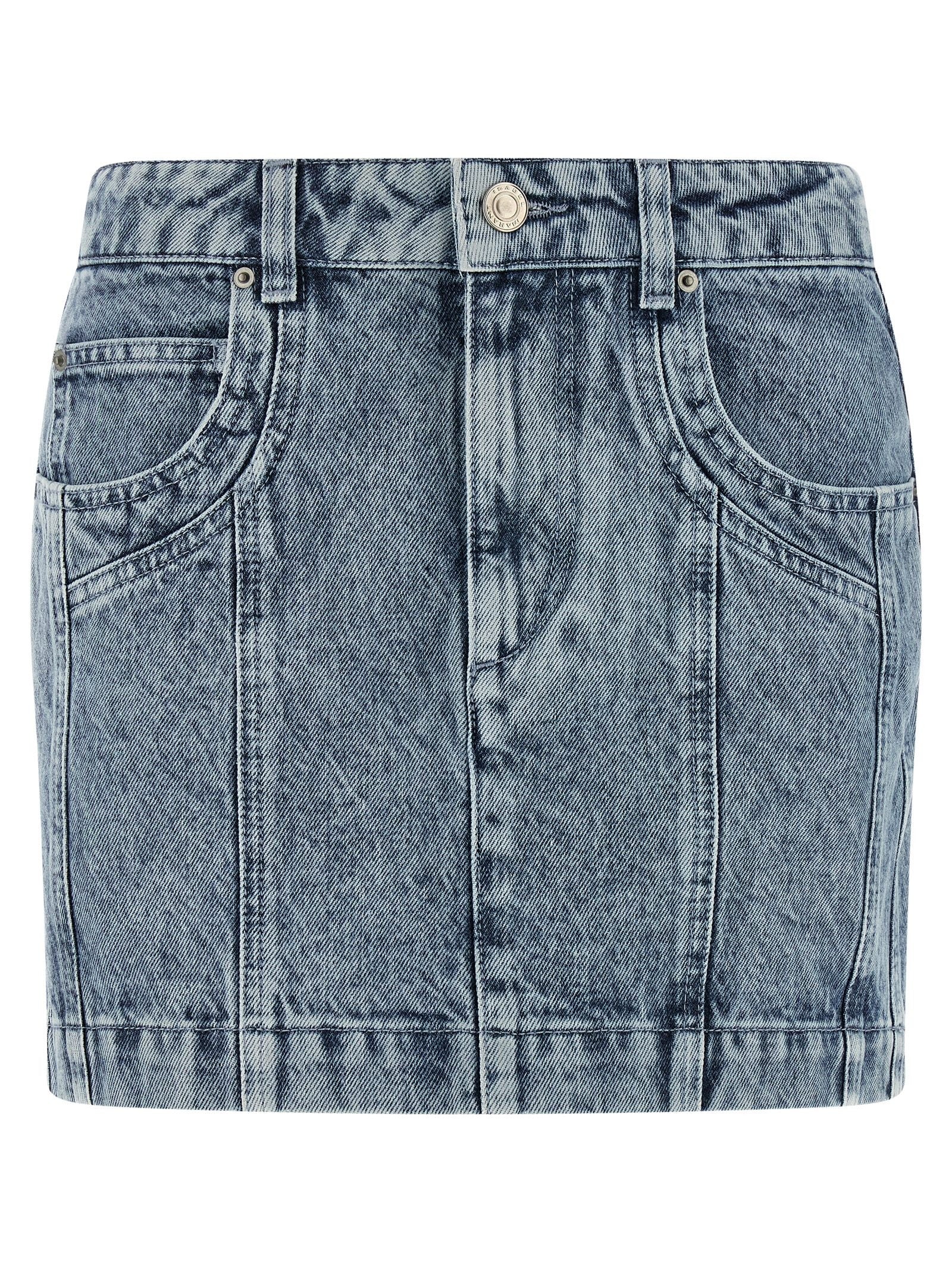 Isabel Marant Étoile Juana Skirt Blue