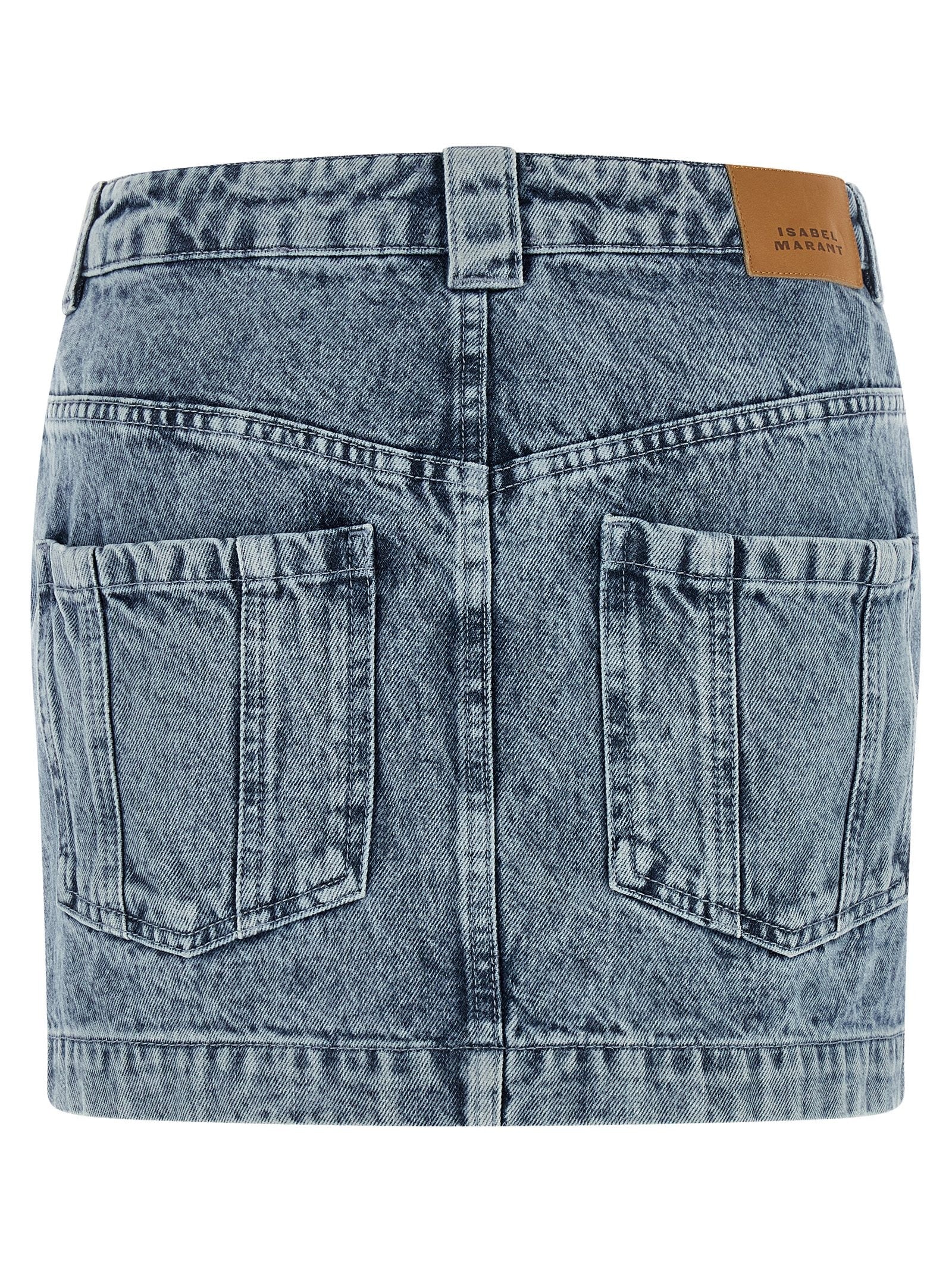 Isabel Marant Étoile Juana Skirt Blue