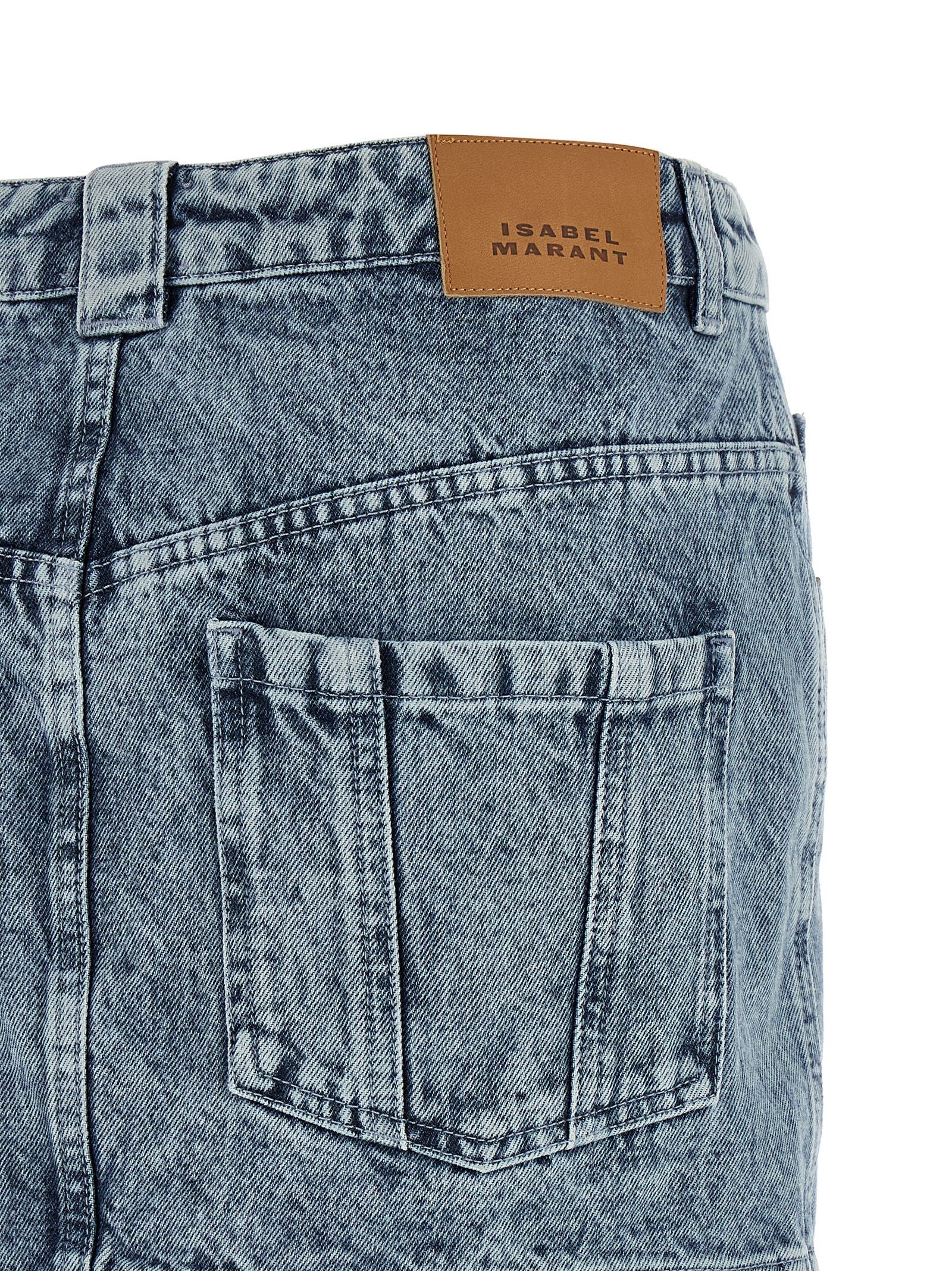 Isabel Marant Étoile Juana Skirt Blue