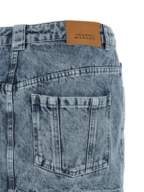 Isabel Marant Étoile Juana Skirt Blue