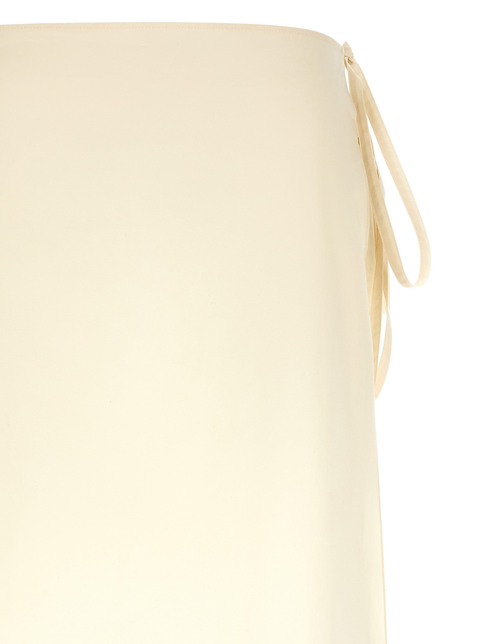 Misenithe Jude Sarong Skirt White