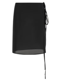 Misenithe Jude Sarong Skirt Black