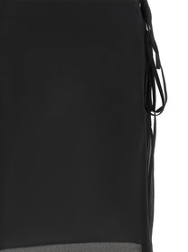 Misenithe Jude Sarong Skirt Black