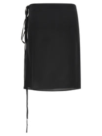 Misenithe Jude Sarong Skirt Black