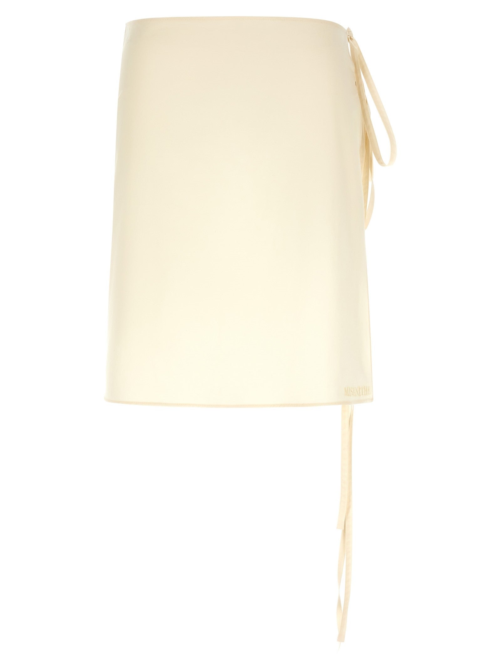 Misenithe Jude Sarong Skirt White
