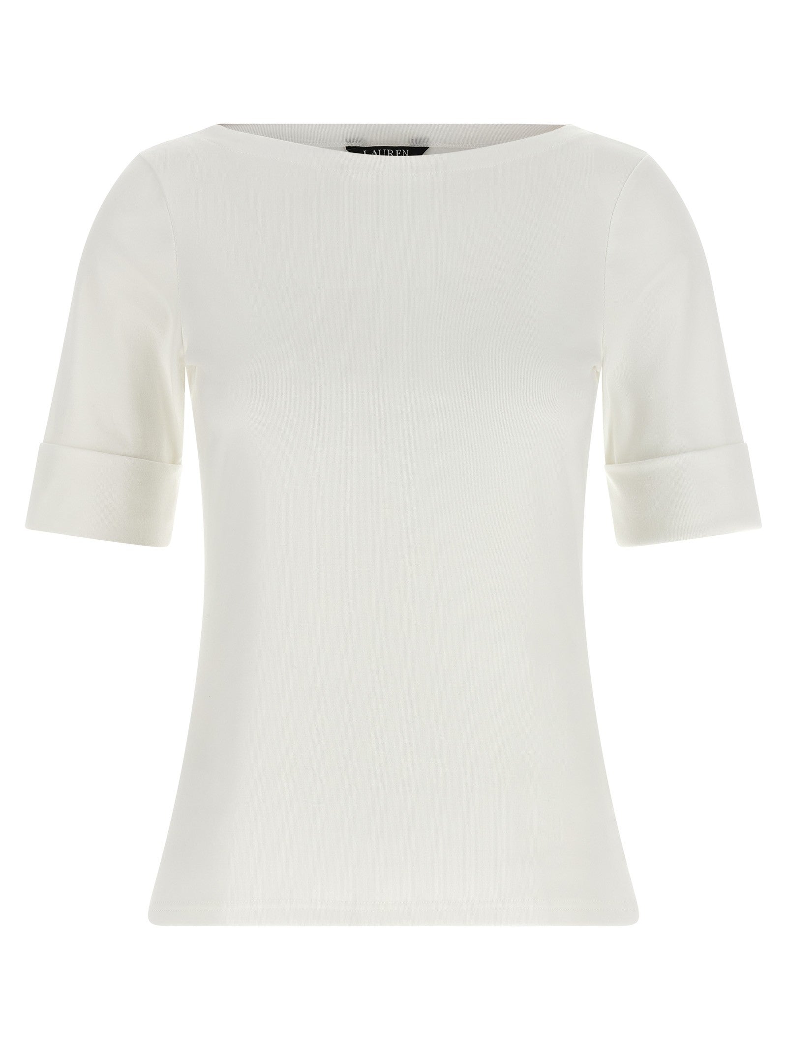 Lauren Ralph Lauren Judy Boat Neck Sweater White