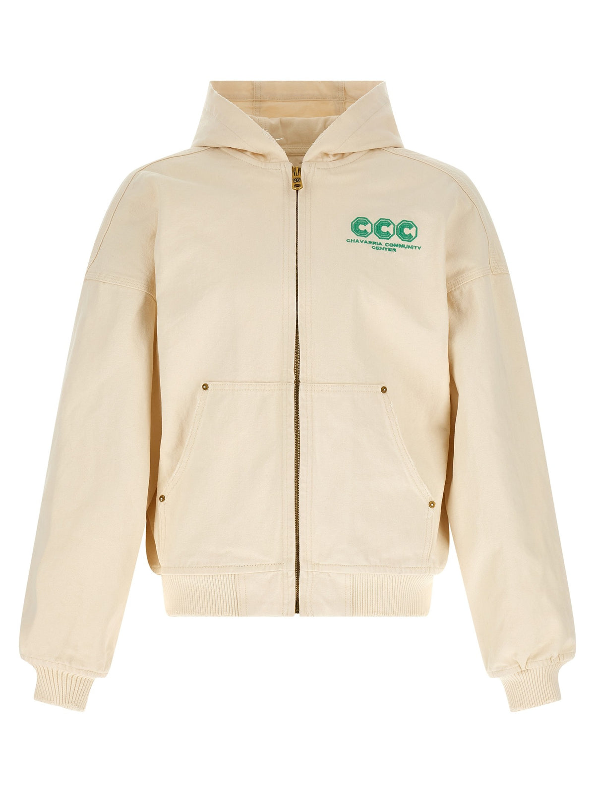 Willy Chavarria Juggernaut Workwear Hoodie Yellow