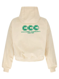 Willy Chavarria Juggernaut Workwear Hoodie Yellow