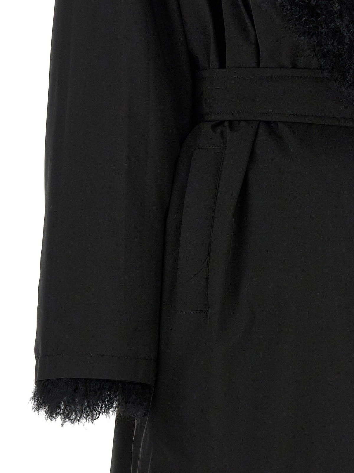 Simonetta Ravizza Julia Coat Black, view 6