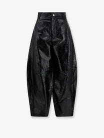 Soeur Women's Julien Leather Trousers Black