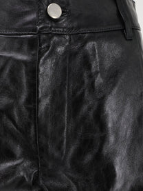 Soeur Women's Julien Leather Trousers Black