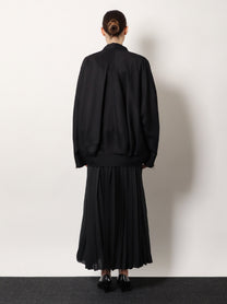 R2W Women's Julio Wool and Silk Jacket Black