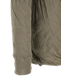 Rick Owens Jumbo Double Ls Shirt Grey
