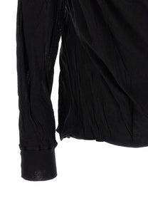 Rick Owens Jumbo Double Ls Shirt Black