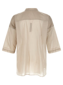 Rick Owens Jumbo Faun Shirt Grey