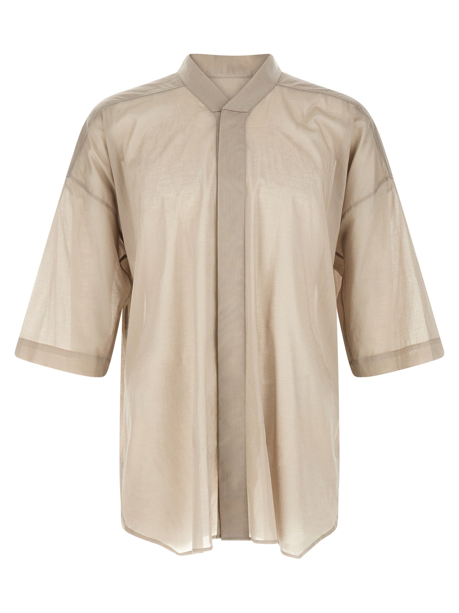 Rick Owens Jumbo Faun Shirt Grey