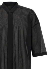 Rick Owens Jumbo Faun Shirt Black