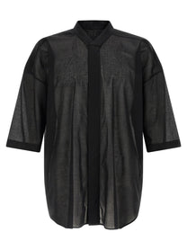 Rick Owens Jumbo Faun Shirt Black