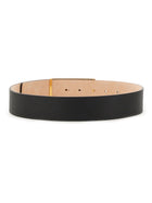 Victoria Beckham Women's Jumbo Frame Belt Black, view 3