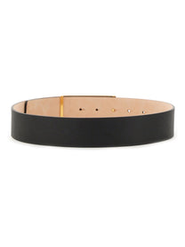 Victoria Beckham Women's Jumbo Frame Belt Black