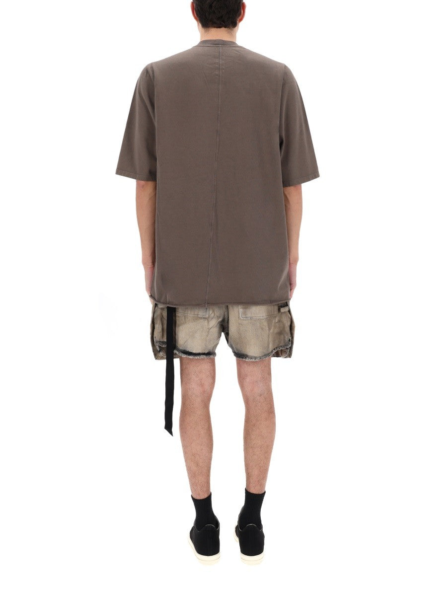 DRKSHDW Men's Jumbo SS Shirt Beige
