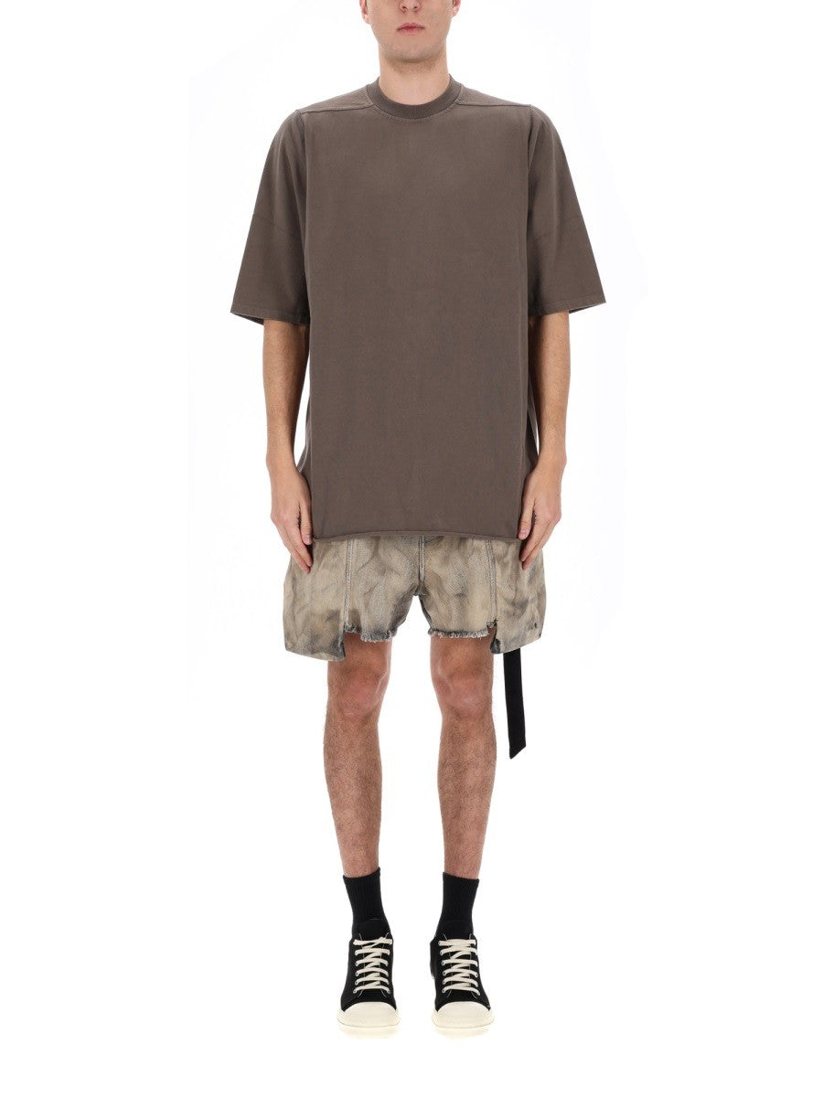 DRKSHDW Men's Jumbo SS Shirt Beige