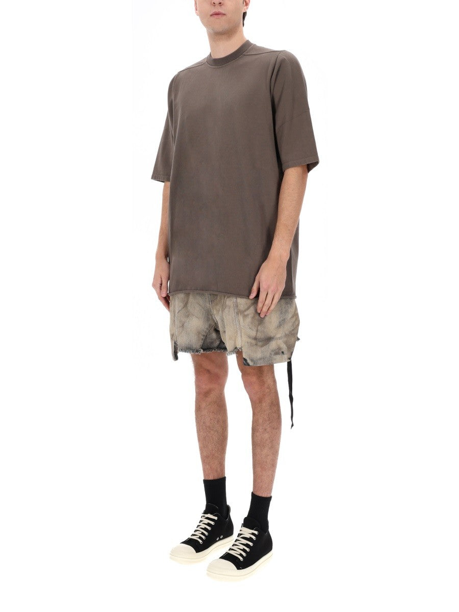 DRKSHDW Men's Jumbo SS Shirt Beige