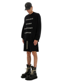 Champion X Rick Owens Men's Jumbo Sweatshirt Black