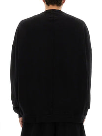 Champion X Rick Owens Men's Jumbo Sweatshirt Black