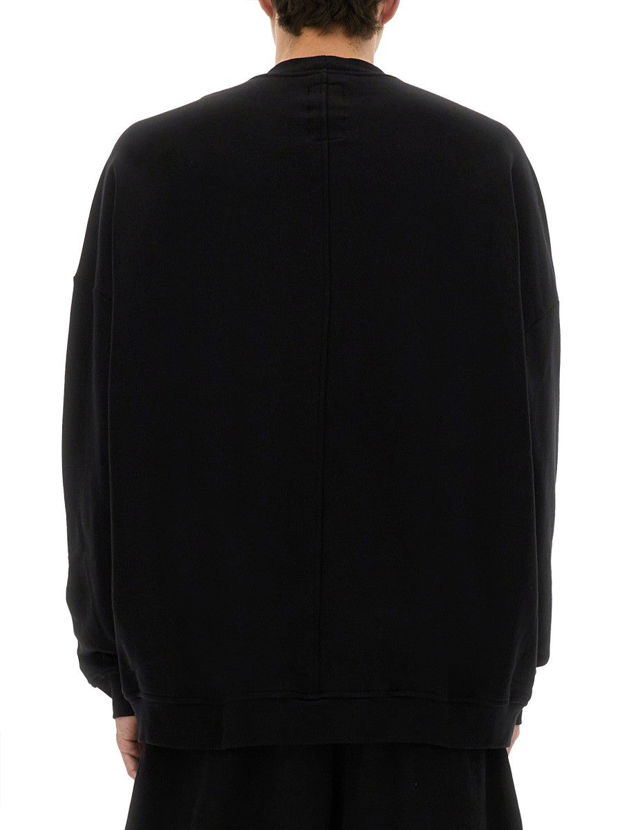 Champion X Rick Owens Men's Jumbo Sweatshirt Black, view 3