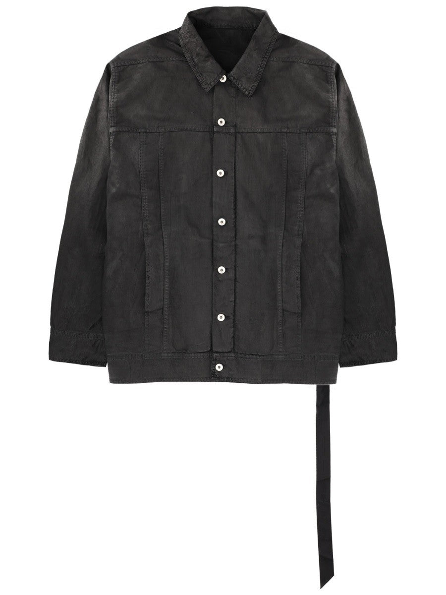 DRKSHDW Men's Jumbo Worker Jacket Black
