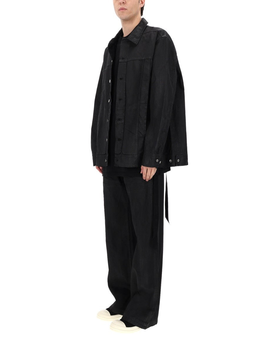 DRKSHDW Men's Jumbo Worker Jacket Black