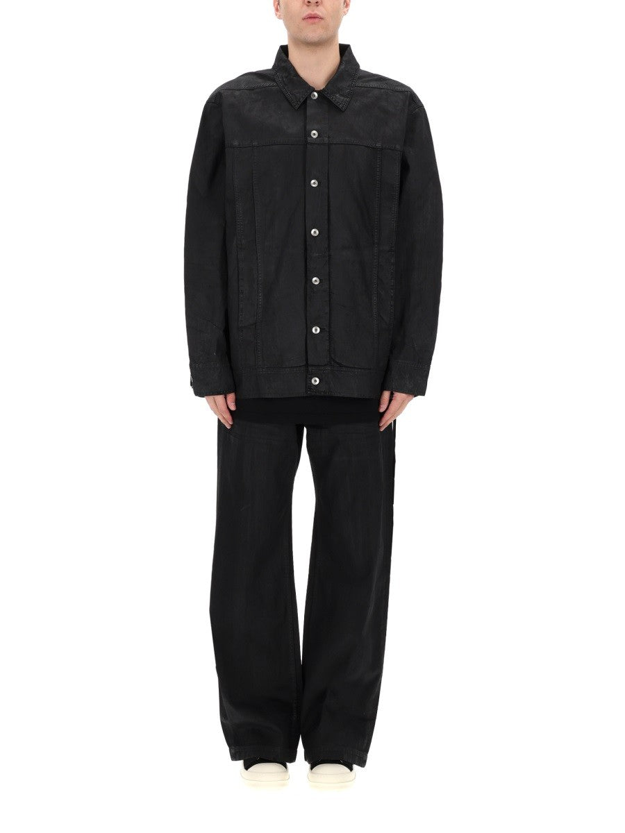 DRKSHDW Men's Jumbo Worker Jacket Black