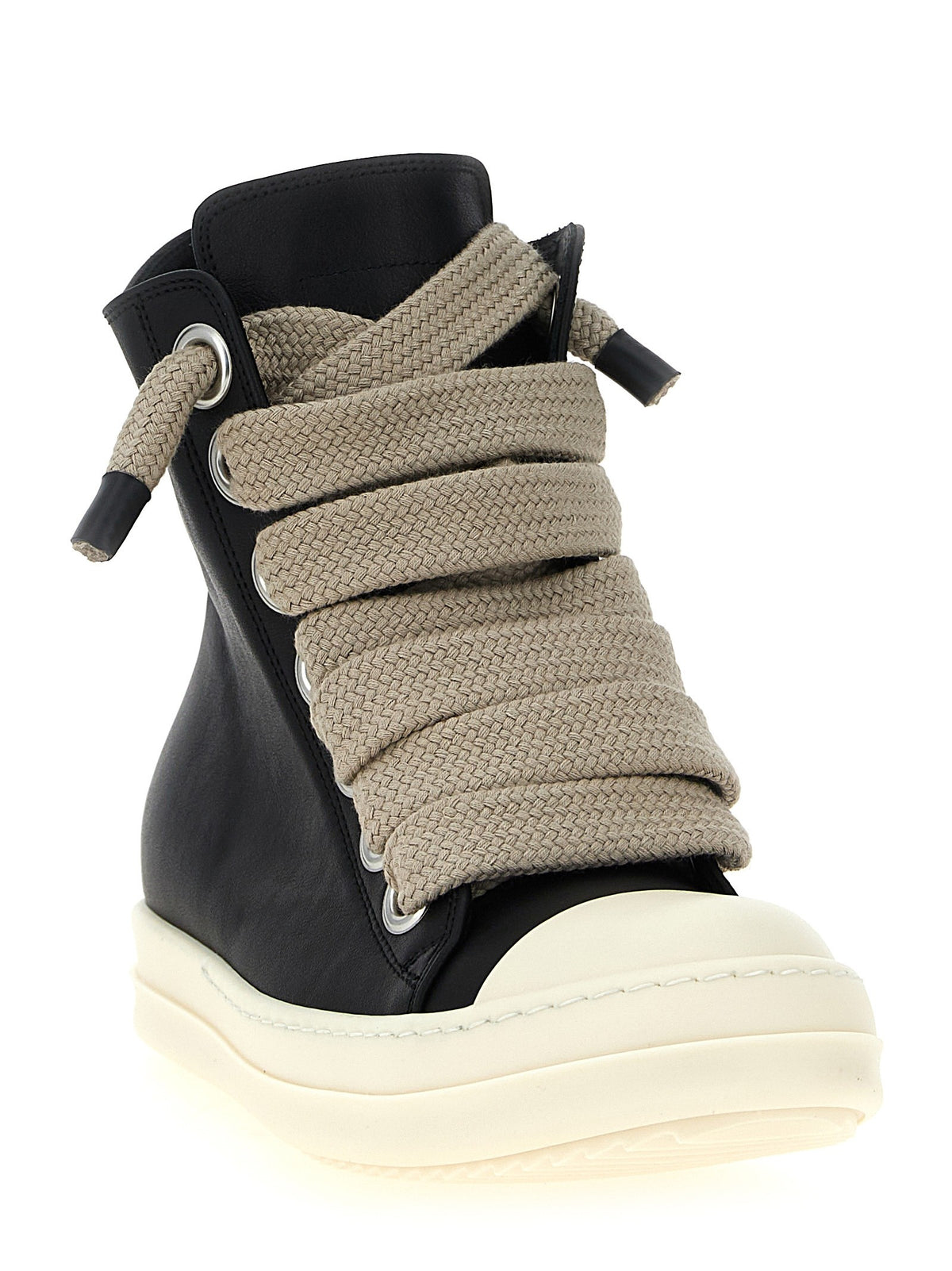 Rick Owens Jumbolace Sneaks Sneakers White