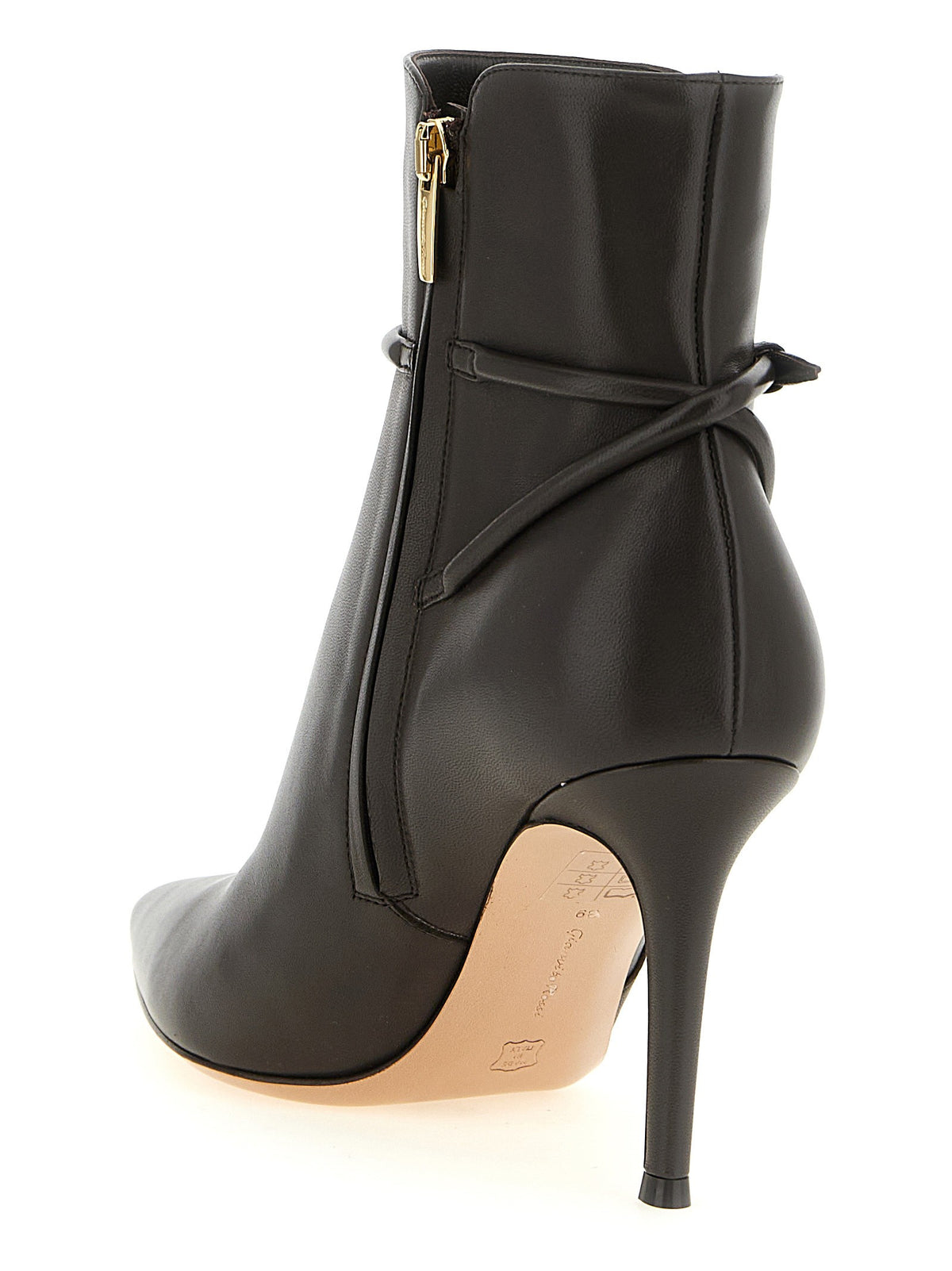 Gianvito Rossi Jungle Mamba Ankle Boots Brown, view 3