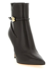 Gianvito Rossi Jungle Mamba Ankle Boots Brown