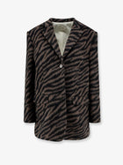 Alysi Women's Jungle Maxi Blazer Tigre