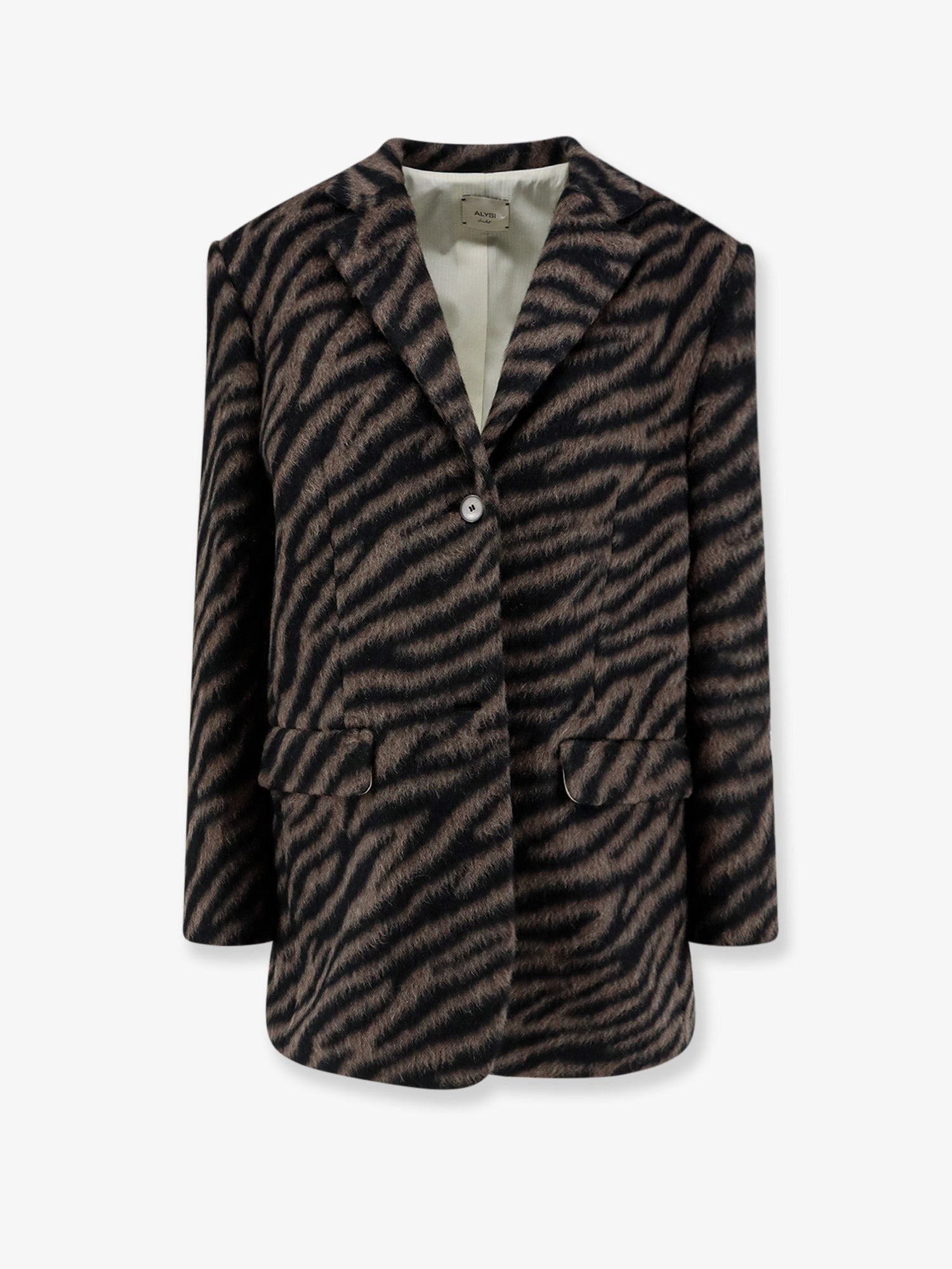 Alysi Women's Jungle Maxi Blazer Tigre