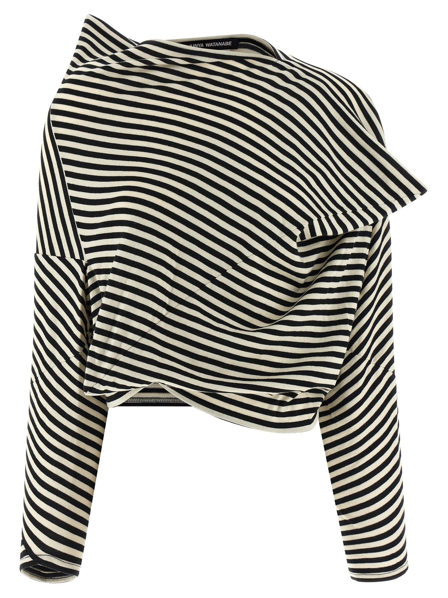 JUNYA WATANABE - JUNYA WATANABE - Striped crop sweater - Women’s Knitwear