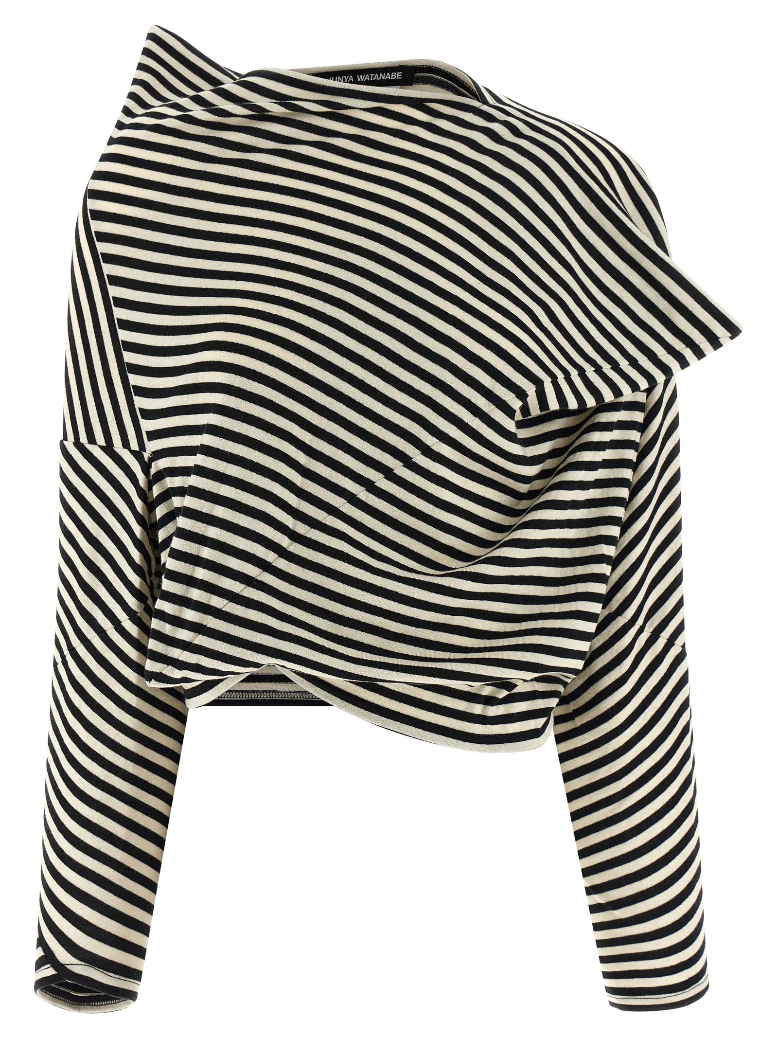 JUNYA WATANABE - JUNYA WATANABE - Striped crop sweater - Women’s Knitwear